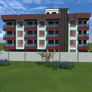 3-Storey Apartment House Plans Kenya