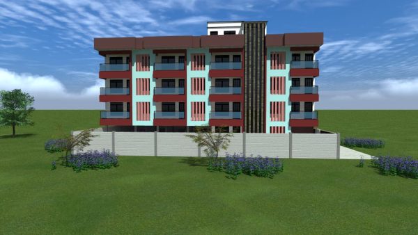 3-Storey Apartment House Plans Kenya