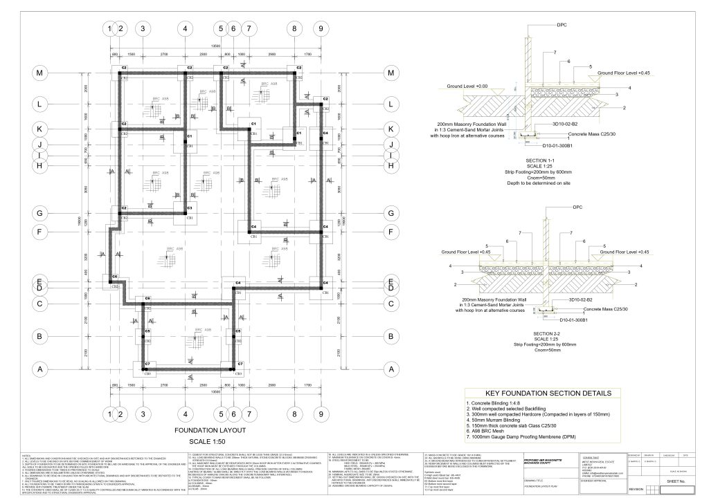 structural drawings