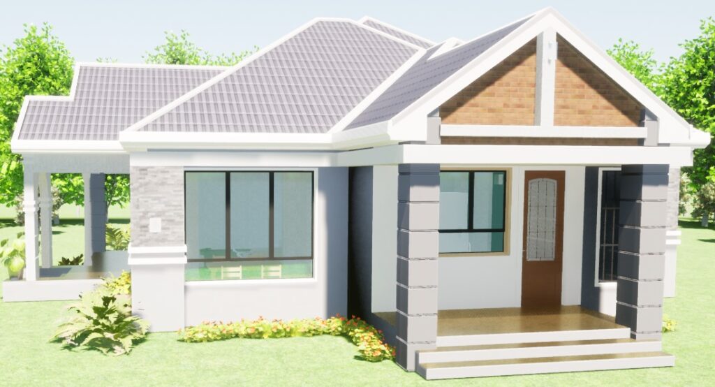 Two-Bedroom House Plan