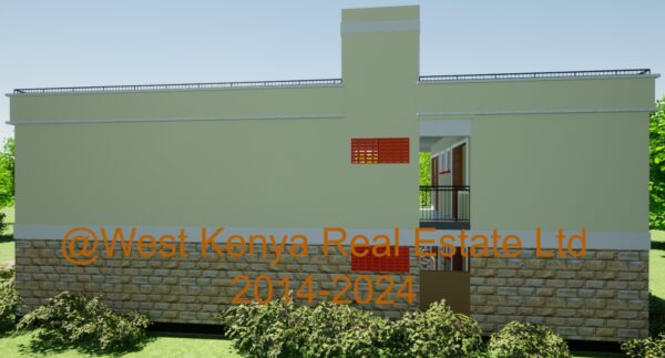 5 units bedsitter Apartment plan in Kenya