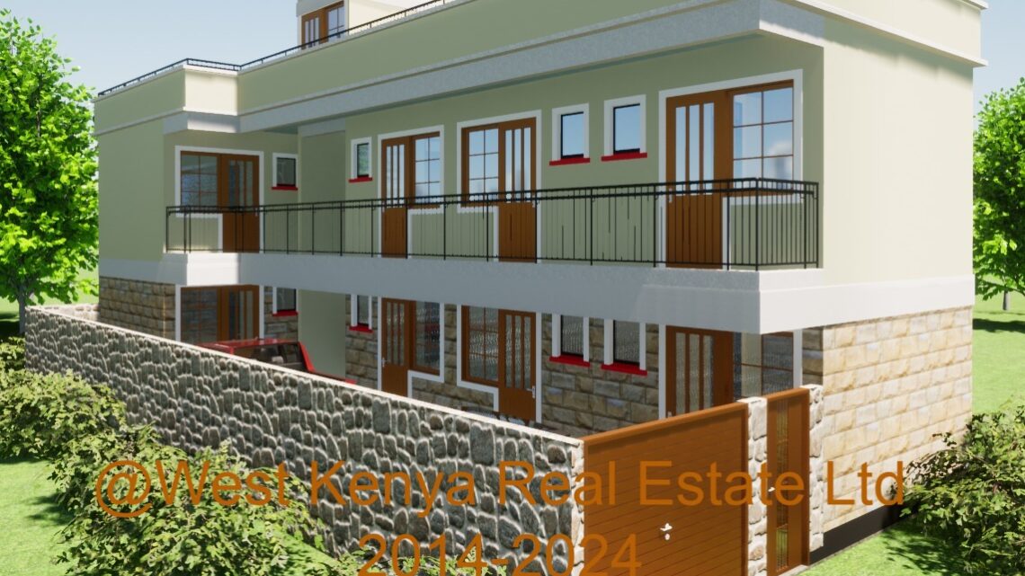 10 units bedsitter Apartment plans in Kenya