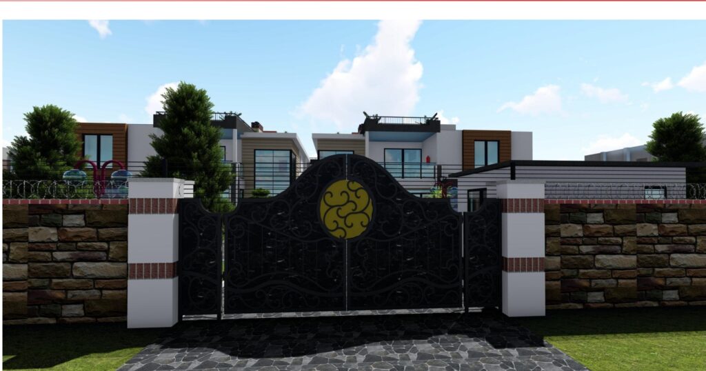 16 UNITS GATED COMMUNITY Plan in Kenya