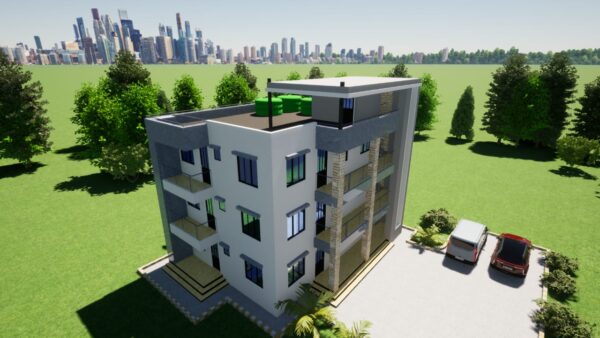 3br 3 units Apartment Design kenya