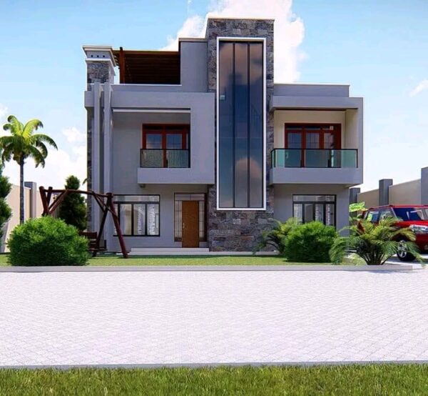3BR Maisonette Design in Kenya