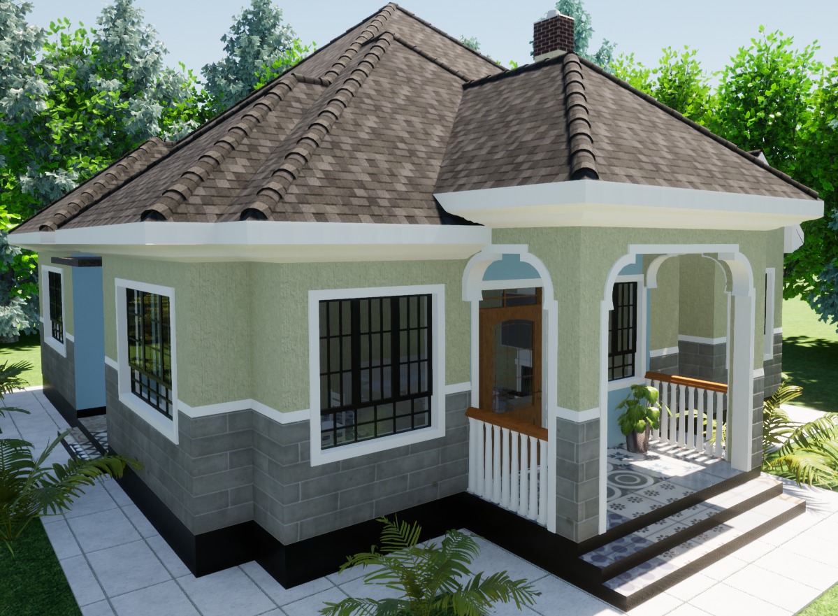 3bedroom Bungalow Plans in Kenya
