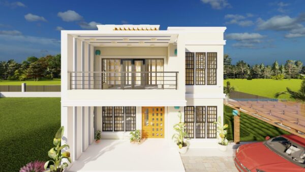 4-BR MAISONETTE HOUSE DESIGN IN KENYA