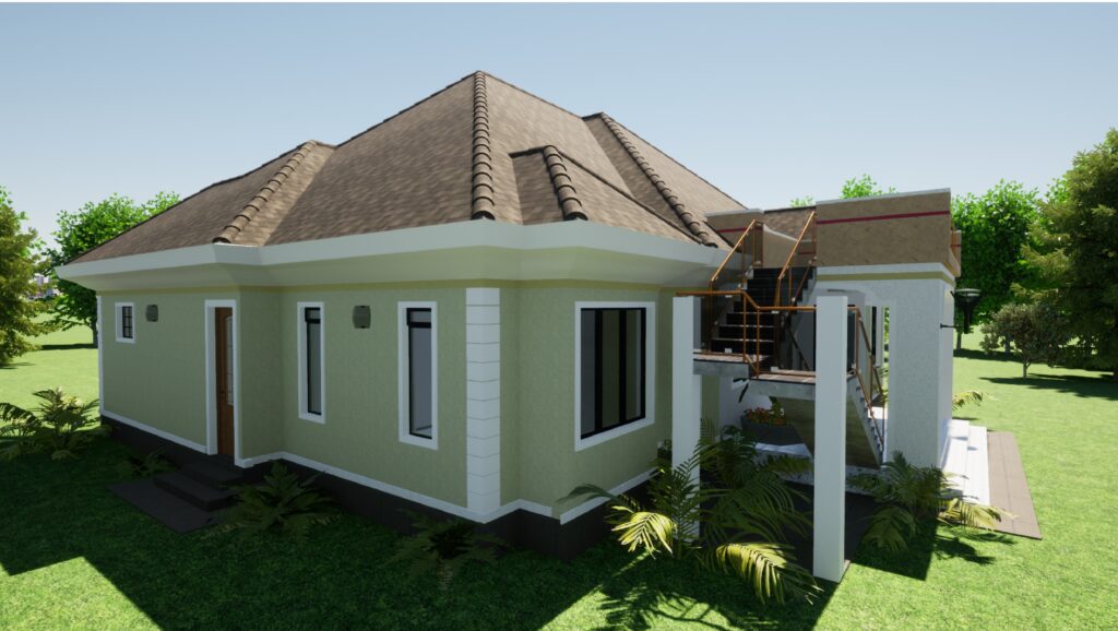 4 Bedroom Bungalow Designs in Kenya