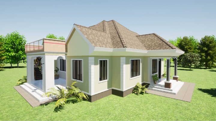 4 BR Bungalow Designs in Kenya