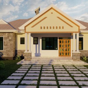 4Bedroom Bungalow Designs in kenya