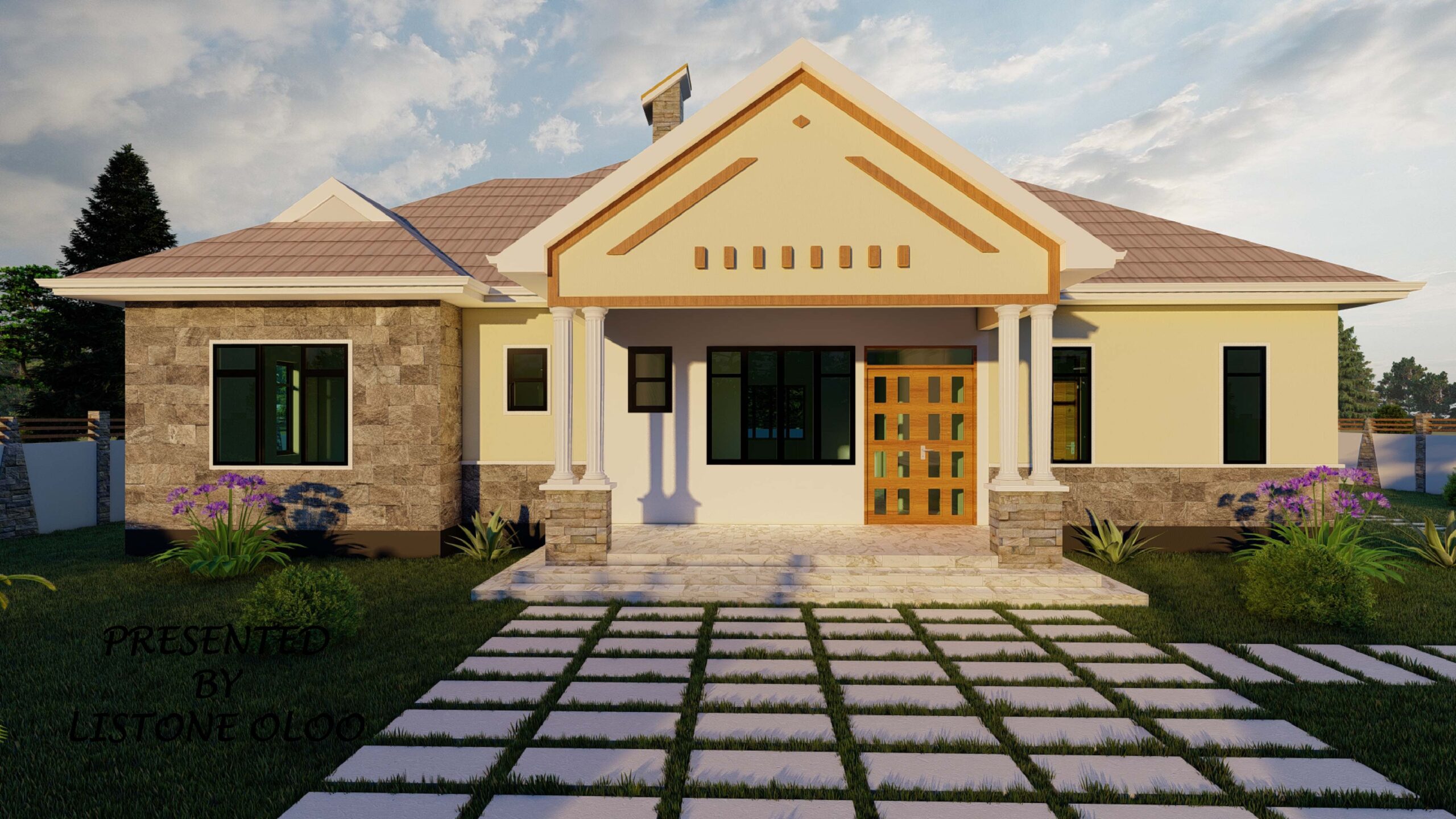 4Bedroom Bungalow Designs in kenya