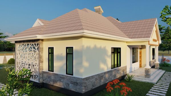 4Bedroom Bungalow Design in Nairobi