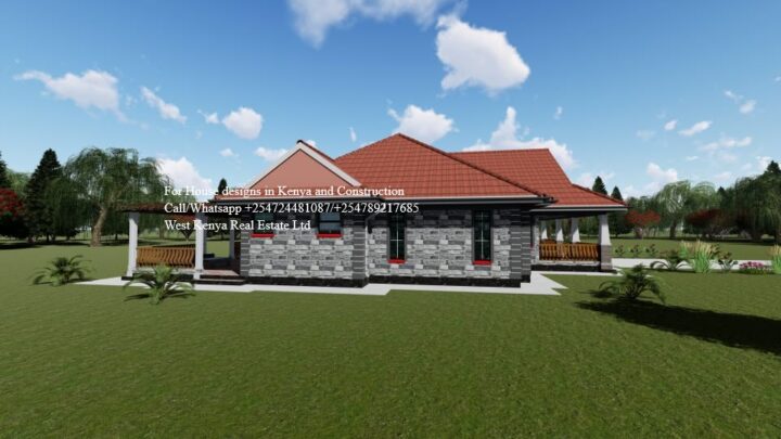 4br Bungalow Home Design in Kenya