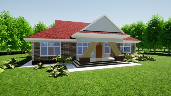 4br Bungalow home plans in Kenya