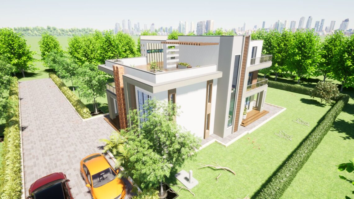 4br Maisonette Flat Roof Design
