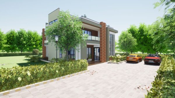 3br Maisonette Flat Roof Design