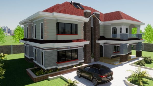 4BR Maisonette House Plans
