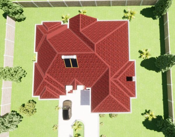 6BR Maisonette House Plans Kenya