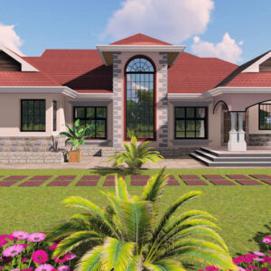 5br Bungalow Plan