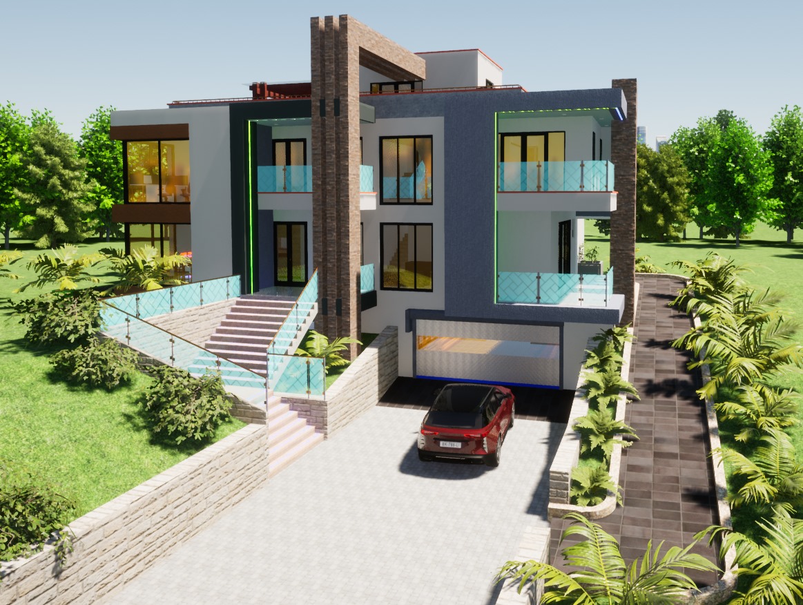 5br Maisonette Home Plan