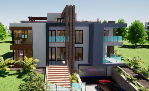 5br Maisonette Home Designs in kenya