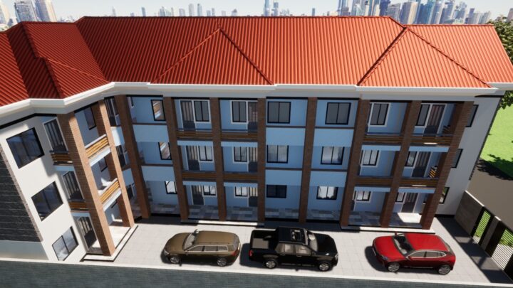 21 units 1br Apartment Plan in Kenya