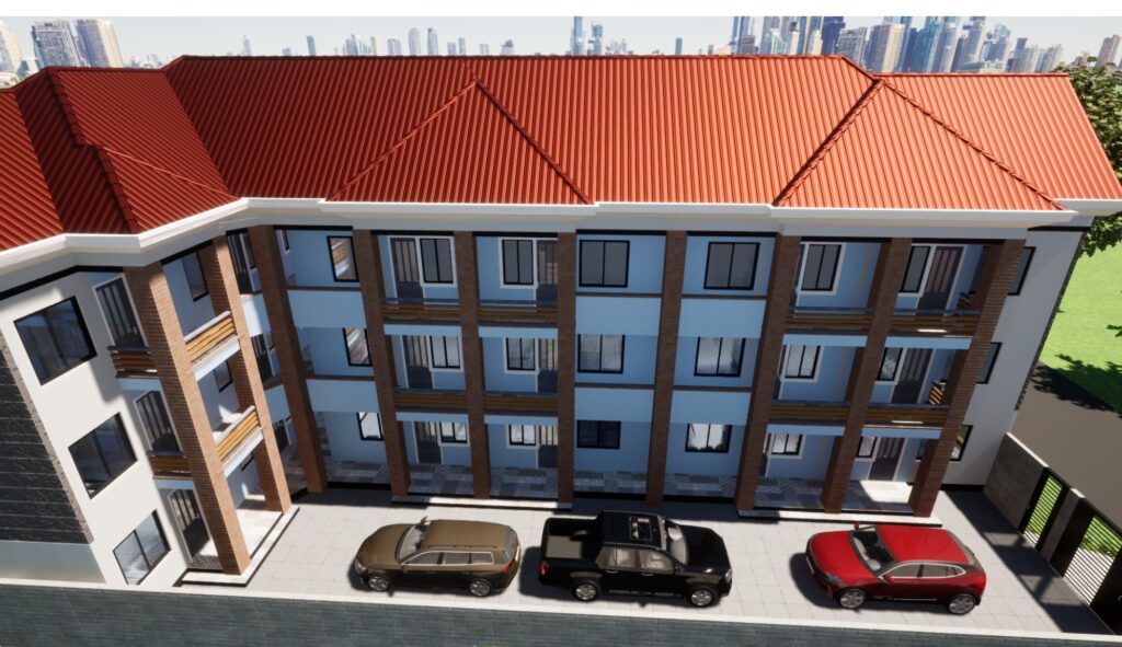 21 units 1br Apartment design in Kenya