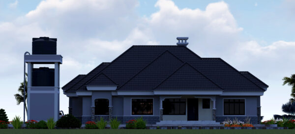 4br Bungalow plans in Kenya