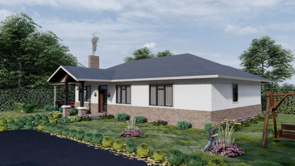3Bedroom Bungalow plans in Kenya