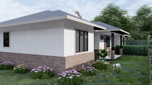 4Bedroom Bungalow plans in Kenya