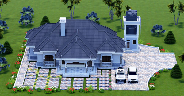 4br Bungalow Design in Kenya