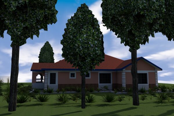 4br bungalow Plan in Ke