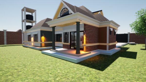 Affordable 4br Bungalow plans in Kenya