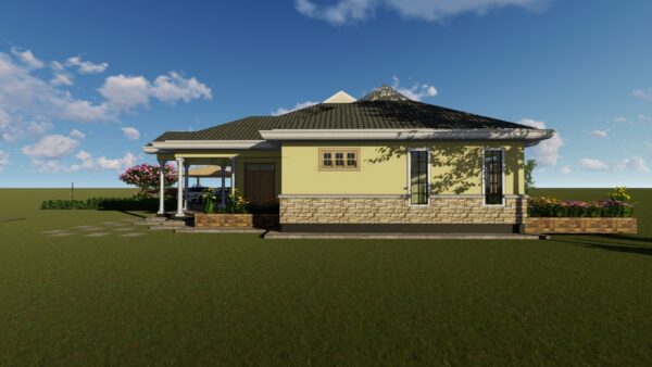 4BR Bungalow home plan