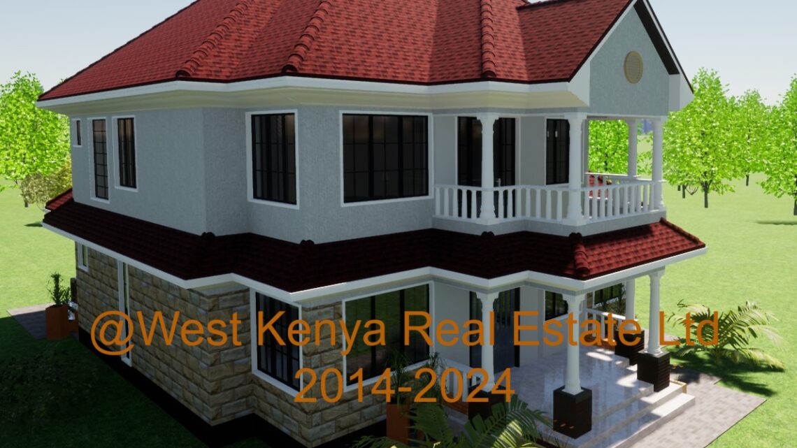 4br Maisonette Home Designs in Kenya