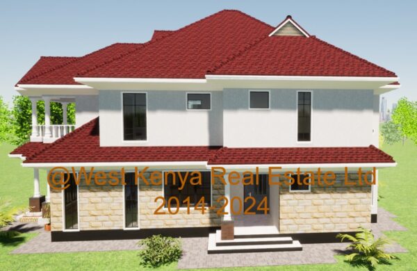 5br Maisonette Home Designs in Kenya