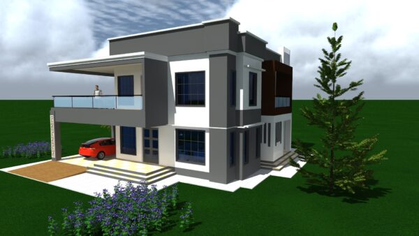 4BR Maisonette Flat Roof