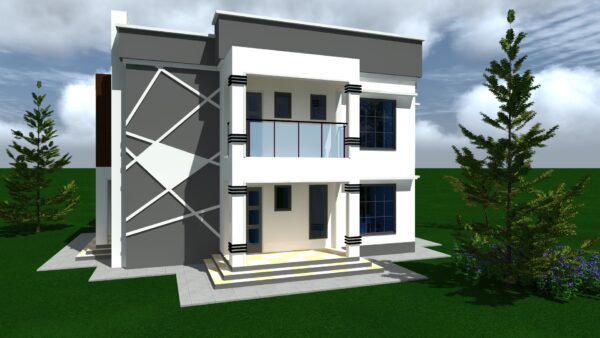 4-BR Maisonette Flat Roof in Kenya